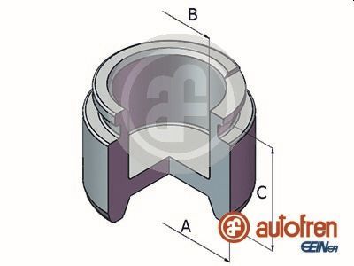 AUTOFREN SEINSA Поршень, корпус скобы тормоза D025479